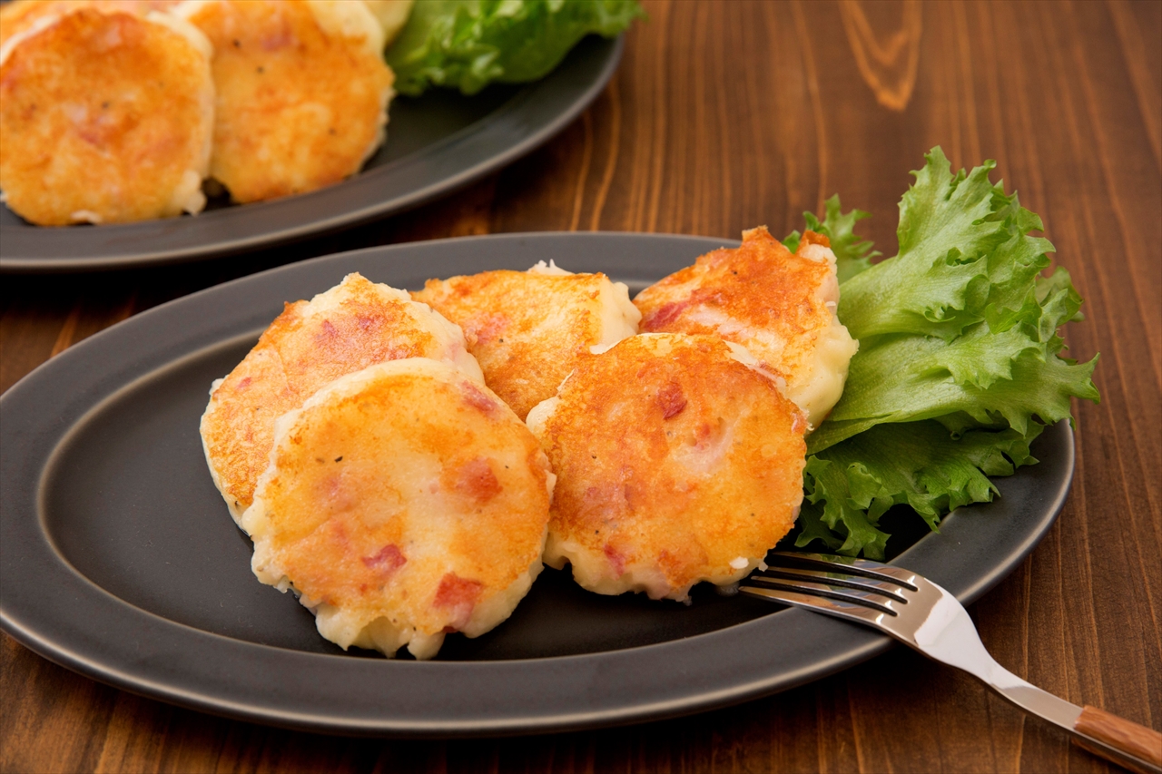ベーコンとチーズのマッシュポテトお焼き ｜ 【豚肉通販】和豚